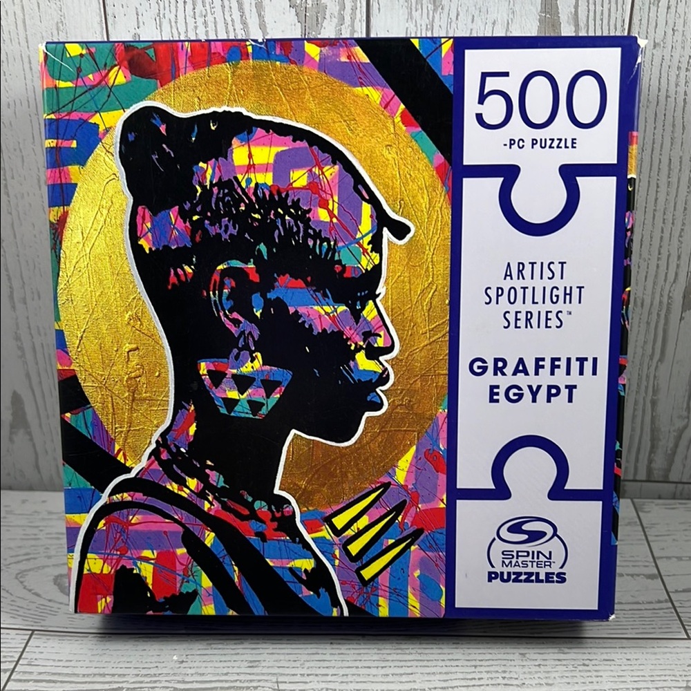 Spin Master Artist Spotlight Series Graffiti Egypt Puzzle 500 pieces